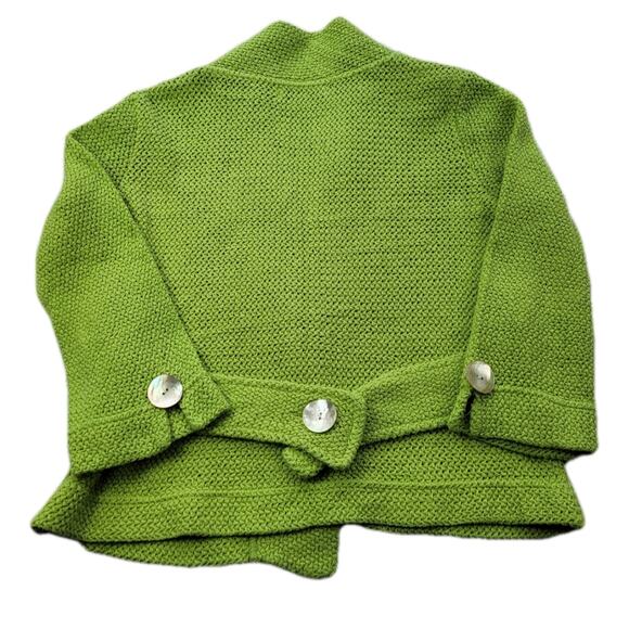 Spring Green Single Button Cardigan by Willow size Medium - Picture 2 of 11